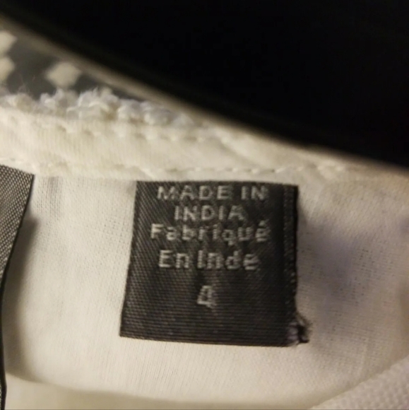 Women's Knee Length Dress various size Beige & Black with lining - Picture 8 of 10